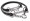 Leather Martingale Collars Shown with Fine and Medium Chains