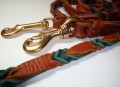 Chevron Braided Leash